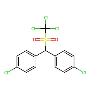 1-Chloro-4-[(4-chlorophenyl)-(trichloromethylsulfonyl)methyl]benzene structure