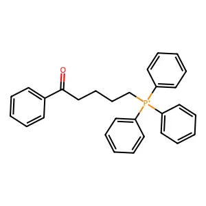 1-Phenyl-5-(triphenylphosphoranyl)-1-pentanone structure