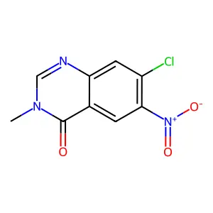 7-Chloro-3-methyl-6-nitroquinazolin-4(3H)-one structure