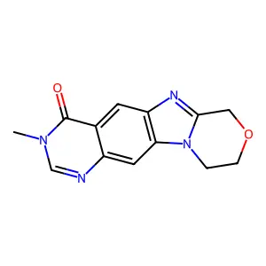 3-methyl-3,7,9,10-tetrahydro-[1,4]oxazino[4',3':1,2]imidazo[ structure