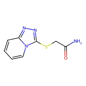 2-([1,2,4]Triazolo[4,3-a]pyridin-3-ylthio)acetamide structure