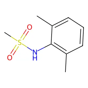 N-(2,6-dimethylphenyl)methanesulfonamide structure