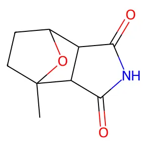 4-Methylhexahydro-1h-4,7-epoxyisoindole-1,3(2h)-dione structure