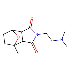 2-(2-(Dimethylamino)ethyl)-4-methylhexahydro-1H-4,7-epoxyisoindole-1,3-dione structure