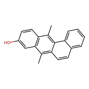 Benz(a)anthracen-9-ol, 7,12-dimethyl structure
