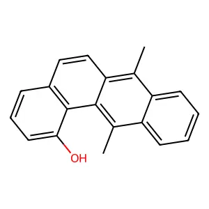 Benz(a)anthracen-1-ol, 7,12-dimethyl- structure