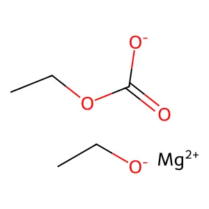 ethoxy(ethyl carbonato-O')magnesium structure
