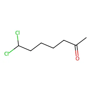 7,7-Dichloro-2-heptanone structure