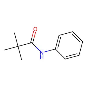 2,2-二甲基-N-苯基丙酰胺 structure