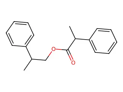 2-Phenylpropyl 2-phenylpropionate structure
