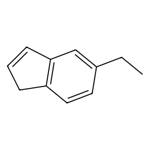 5-Ethylindene structure