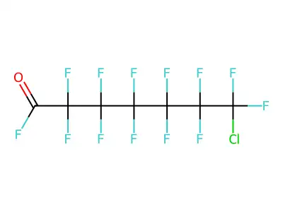 7-Chloroperfluoroheptanoyl fluoride structure
