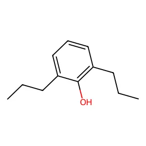 2,6-Dipropylphenol structure