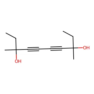 3,8-Dimethyl-4,6-decadiyne-3,8-diol structure