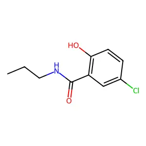 5-Chloro-2-hydroxy-n-propylbenzamide structure
