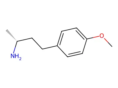 4-Methoxy-alpha-methylbenzenepropanamine structure
