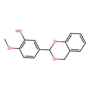 5-(4H-1,3-Benzodioxin-2-yl)-2-methoxyphenol structure