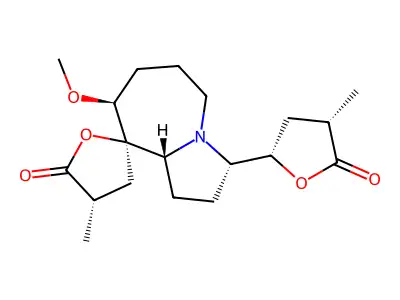 Stemonidine structure