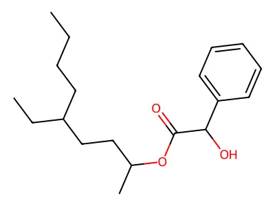 5-Ethylnonan-2-yl 2-hydroxy-2-phenylacetate structure