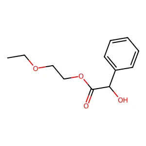 2-Ethoxyethyl 2-hydroxy-2-phenylacetate structure
