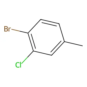 4-Bromo-3-chlorotoluene structure