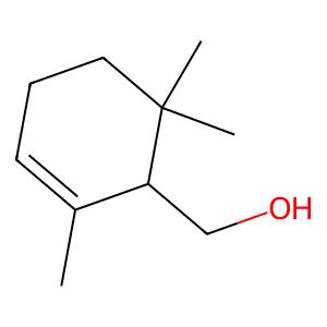 2,6,6-Trimethylcyclohex-2-ene-1-methanol structure