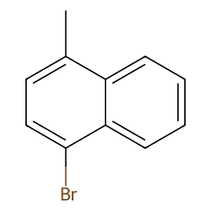 1-Bromo-4-methylnaphthalene structure