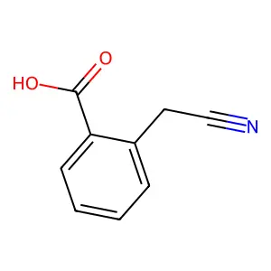 2-(氰甲基)苯甲酸 structure