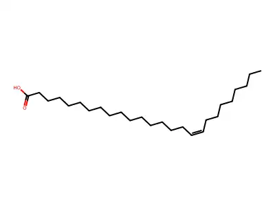 (17Z)-17-Hexacosenoic acid structure