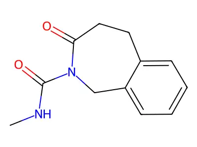 2H-2-Benzazepine-2-carboxamide, 1,3,4,5-tetrahydro-N-methyl-3-oxo- structure