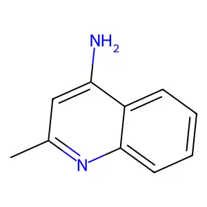 4-Amino-2-methylquinoline structure