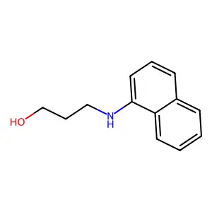 3-(Naphthalen-1-ylamino)propan-1-ol structure