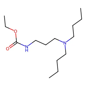 N-(3-(二丁氨基)丙基)氨基甲酸乙酯 structure