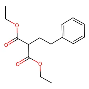 1,3-Diethyl 2-(2-phenylethyl)propanedioate structure
