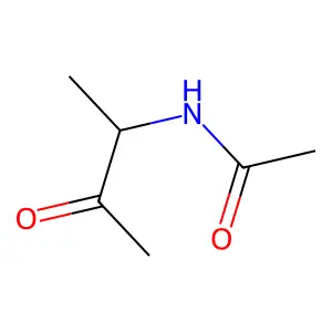 N-(1-甲基-2-氧丙基)乙酰胺 structure
