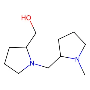 [(2S)-1-{[(2S)-1-Methylpyrrolidin-2-YL]methyl}pyrrolidin-2-YL]methanol structure