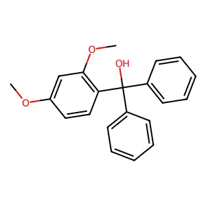(2,4-Dimethoxyphenyl)-diphenylmethanol structure