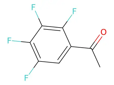 2',3',4',5'-Tetrafluoroacetophenone structure