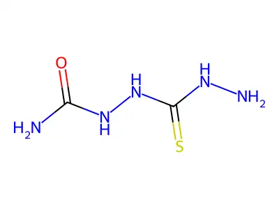 2-(Hydrazinocarbothioyl)hydrazinecarboxamide structure