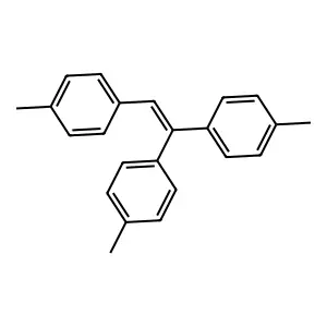 Benzene, 1,1',1''-(1-ethenyl-2-ylidene)tris(4-methyl- structure