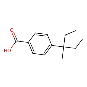 4-(3-Methylpentan-3-yl)benzoic acid structure