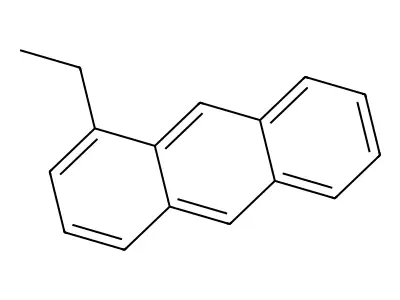 1-Ethylanthracene structure