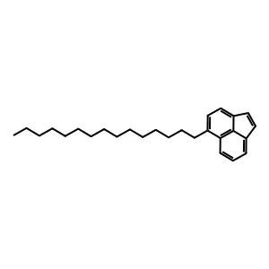 Acenaphthylene, 5-pentadecyl- structure