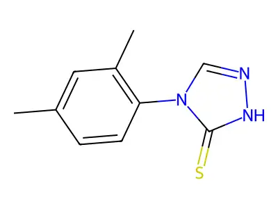 4-(2,4-dimethylphenyl)-4H-1,2,4-triazole-3-thiol structure