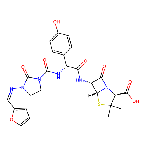 Fuzlocillin structure