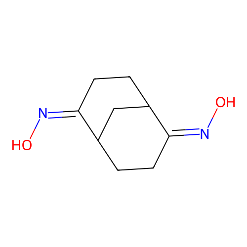 Bicyclo(3.3.1)nonane-2,6-dione, 2,6-dioxime structure