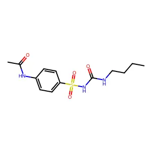 乙酰卡布酰胺 structure