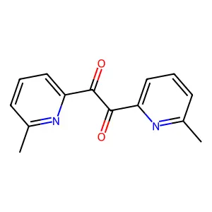 双(6-甲基-2-吡啶基)二酮 structure