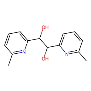 1,2-Bis(6-methyl-2-pyridyl)ethanediol structure