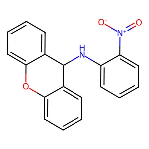2-Amino-4-(2-fluorophenylamino)-1,3,5-triazine structure